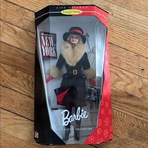 Barbie Doll Winter In New York City Seasons Mattel